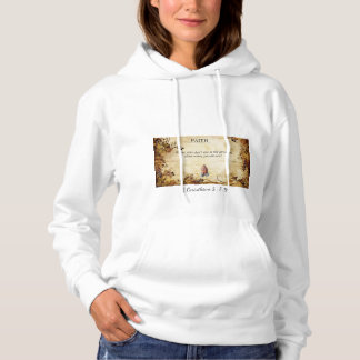 Sudadera con capucha para mujeres Faith Not Sight