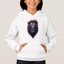Sudadera con capucha para niña | León