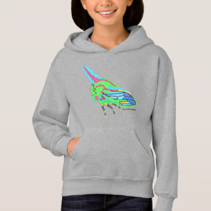 Sudadera con capucha para niña (vívido) - Saltamon