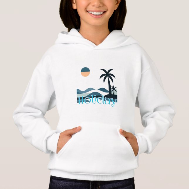 Sudadera con capucha para niñas (Anverso)