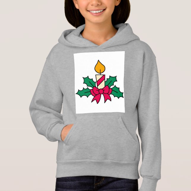 Sudadera con capucha para niñas (Anverso)