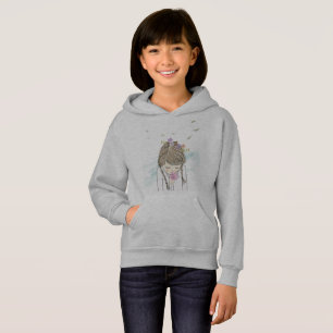 Sudadera con Capucha para Niñas de Oso Caprichoso