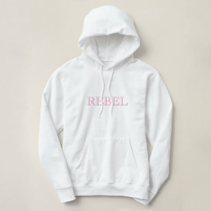 Sudadera con capucha para niñas - Rosa REBEL