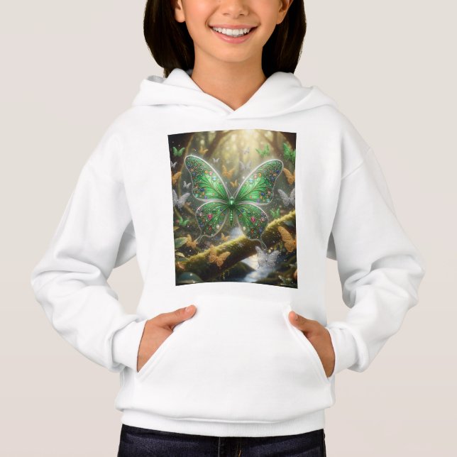 Sudadera con capucha para niños (Anverso)