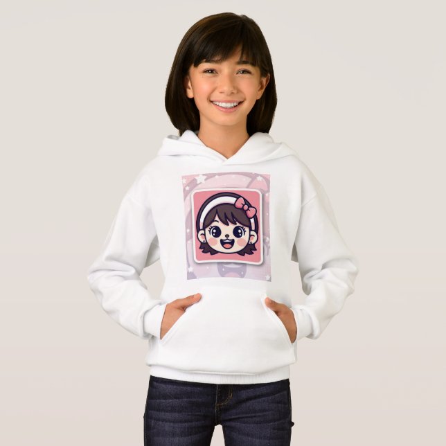 Sudadera con capucha para niños (Anverso completo)