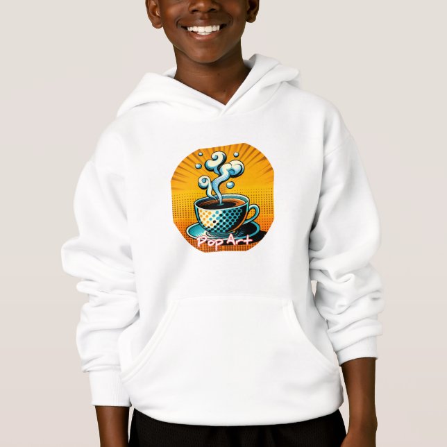 Sudadera con capucha para niños (Anverso)