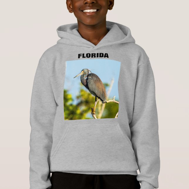 Sudadera con capucha para niños Bird Perfect Flori (Anverso)