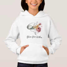 Sudadera con Capucha para Niños Bloom From Within 
