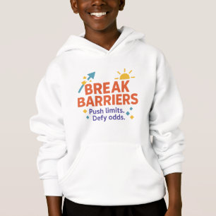 Sudadera con capucha para niños Break Barriers C