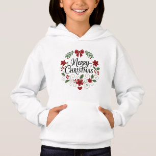 Sudadera con capucha para niños Corona floral de F