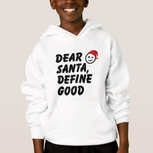 Sudadera con capucha para niños de Navidad - Cita