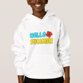 Sudadera con capucha para niños de verano