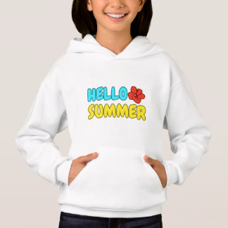 Sudadera con capucha para niños de verano