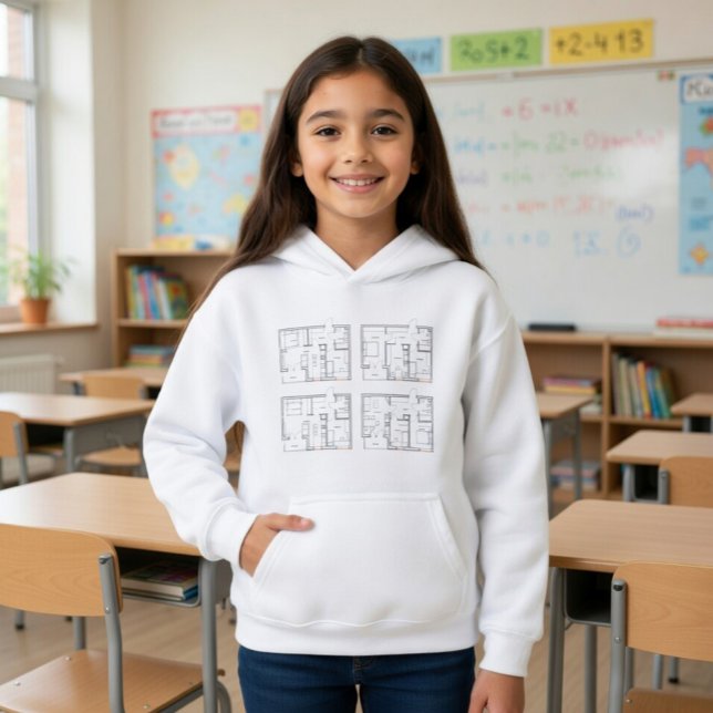 Sudadera con capucha para niños Future Architect B (Subido por el creador)