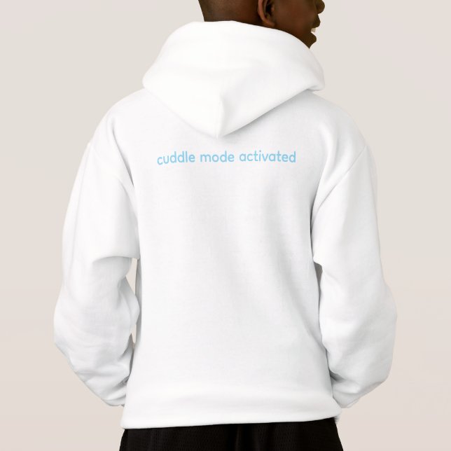 Sudadera con capucha para niños Fuzzy – Suéter de  (Reverso)