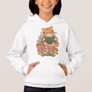 Sudadera con capucha para niños gato regordete lin
