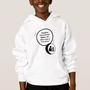 Sudadera con capucha para niños Glow With Books