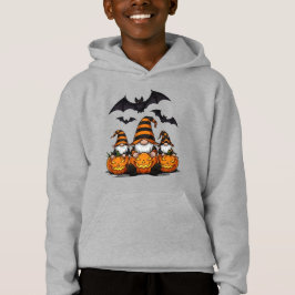 Sudadera con capucha para niños Gnome de Halloween