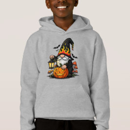 Sudadera con capucha para niños Gnome de Halloween