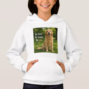 Sudadera con capucha para niños Golden Retriever -