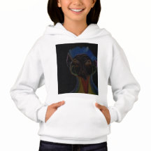 Sudadera con capucha para niños híbrida de ciencia