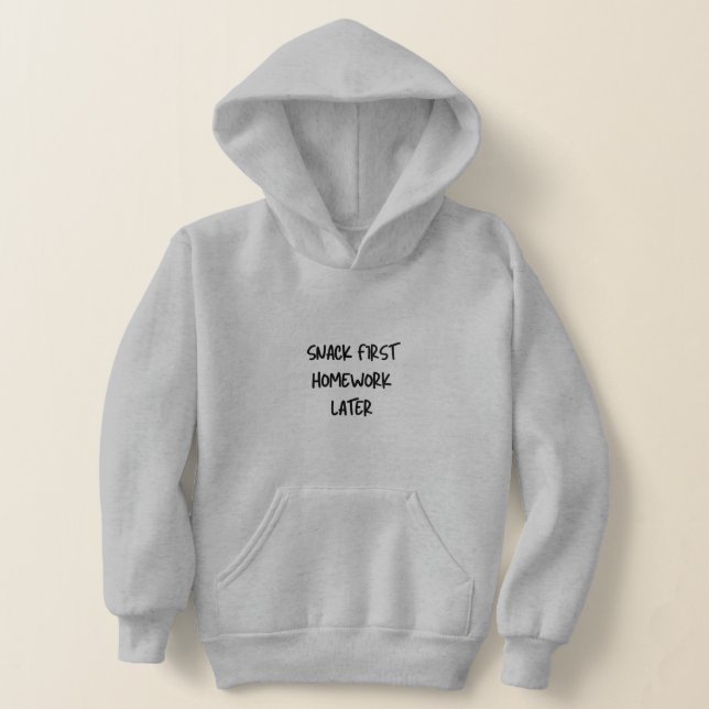 Sudadera con capucha para niños lindos, snack prim (Distribución )