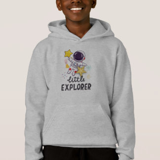 Sudadera con capucha para niños Little Explorer, a