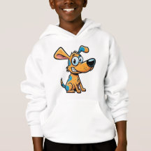 Sudadera con capucha para niños Playful Pup
