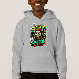 Sudadera con capucha para niños Samurai Panda Rega