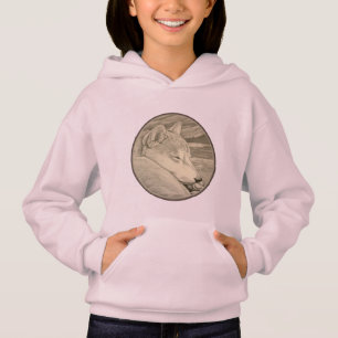 Sudadera con capucha para niños Shiba Inu Camiseta