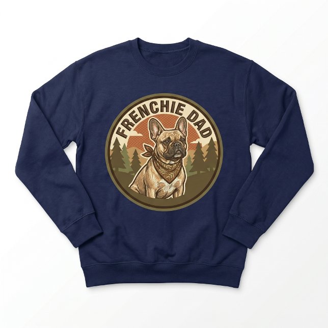 Sudadera con capucha para papá de Frenchie Regalo  (Subido por el creador)