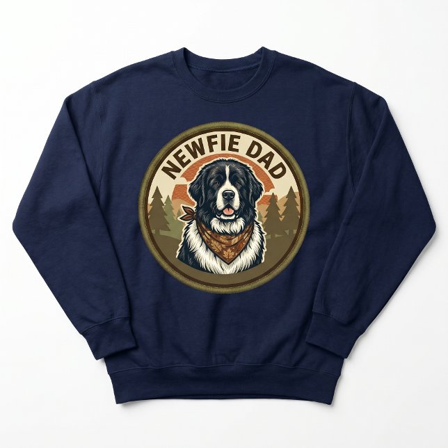 Sudadera con capucha para papá Newfie Newfoundland (Subido por el creador)