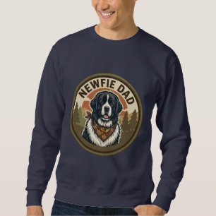 Sudadera con capucha para papá Newfie Newfoundland