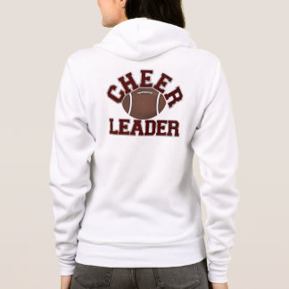 Sudadera con capucha para porrista de fútbol ameri