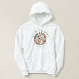 Sudadera con capucha para salón de aseo de Shih Tz