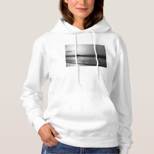 Sudadera con capucha para surfista matutino en esc