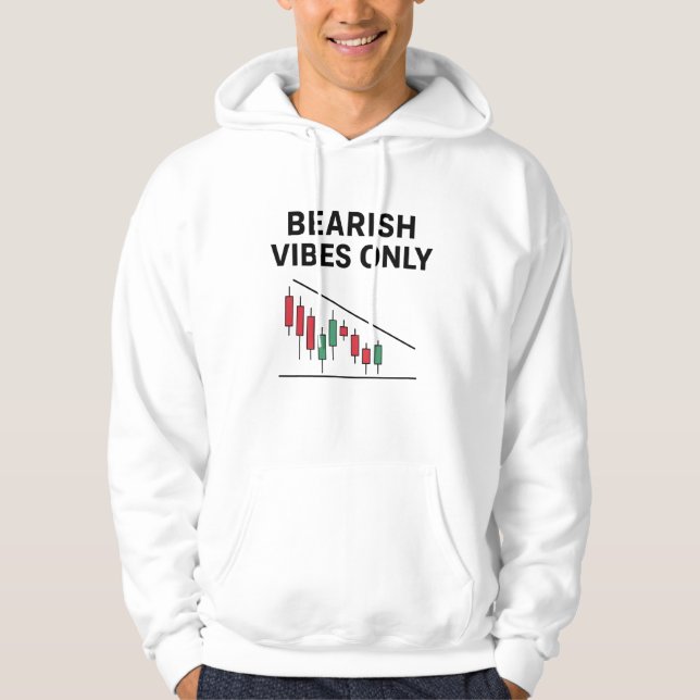 Sudadera con capucha para Trader con Vibraciones B (Anverso)