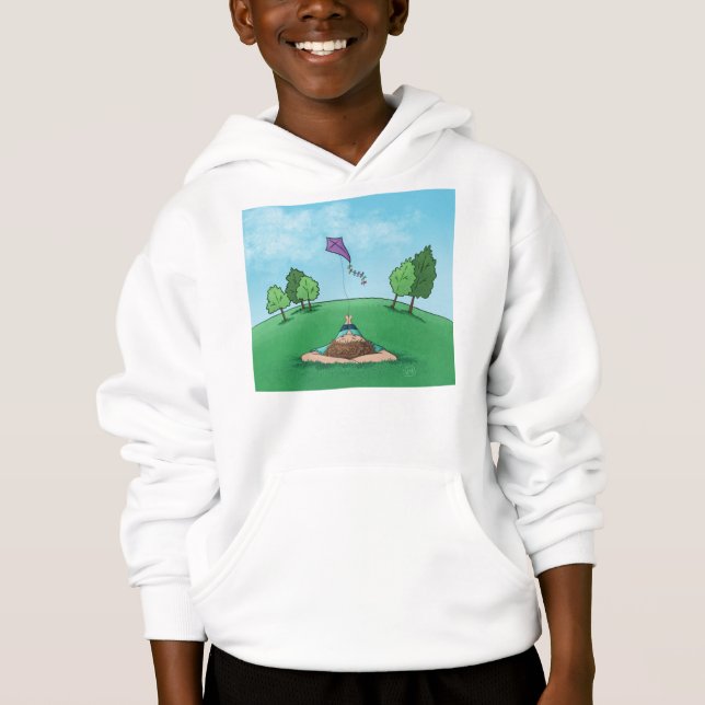 Sudadera con capucha para volar cometas (Anverso)