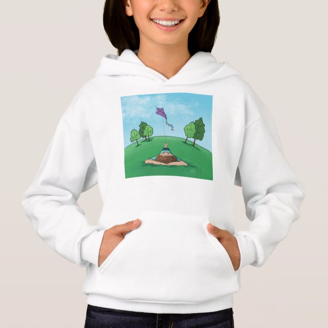 Sudadera con capucha para volar cometas (Anverso)