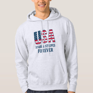 Sudadera con capucha patriótica de EE. UU. para ho