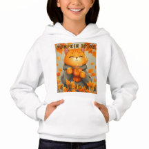 Sudadera con capucha personalizable para niñas, ga