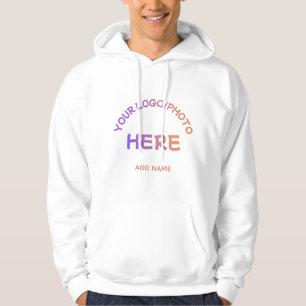 Sudadera con capucha personalizada con logotipo co
