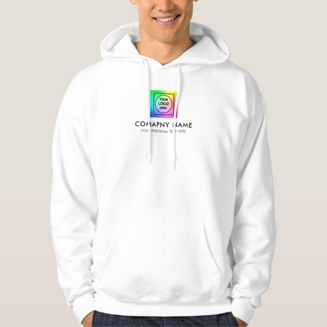 Sudadera con capucha personalizada con logotipo de (Anverso)