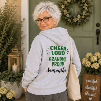 Sudadera con Capucha Personalizada de Porrista Abu