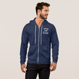 Sudadera con capucha personalizada para hombre NAV