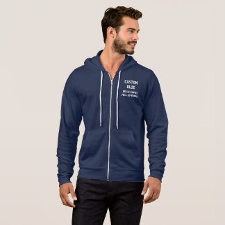 Sudadera con capucha personalizada para hombre NAV