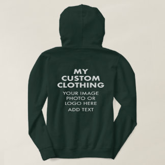 Sudadera con capucha personalizada para mujeres en