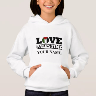 Sudadera con capucha personalizada para niños pale