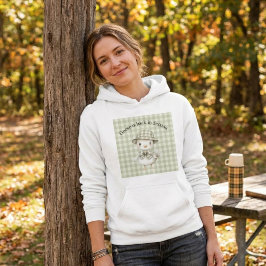 Sudadera con capucha personalizada para profesora