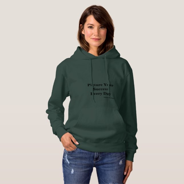 Sudadera con capucha "Picture Your Success" (Anverso completo)